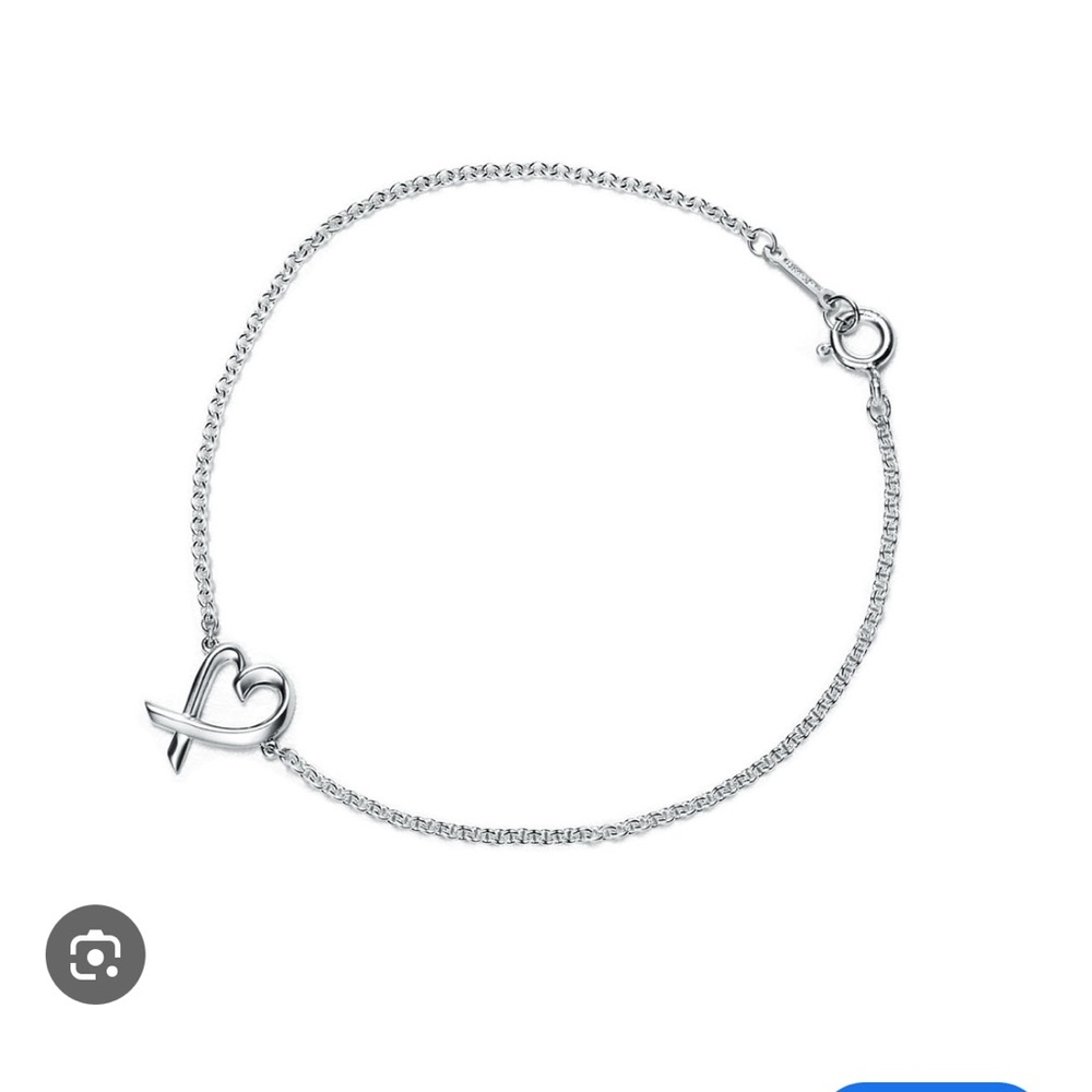 Tiffany & Co. Silver Loving Heart Bracelet